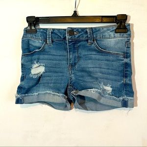 Girls jean shorts